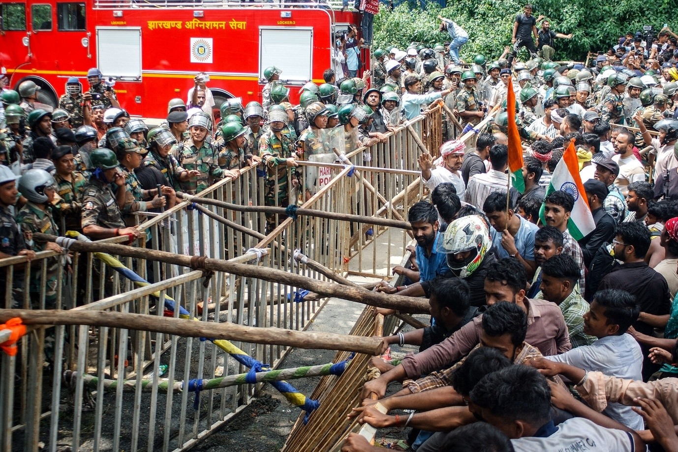 Jharkhand protest