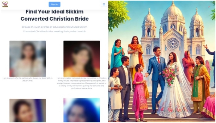 Sikkim converted brides