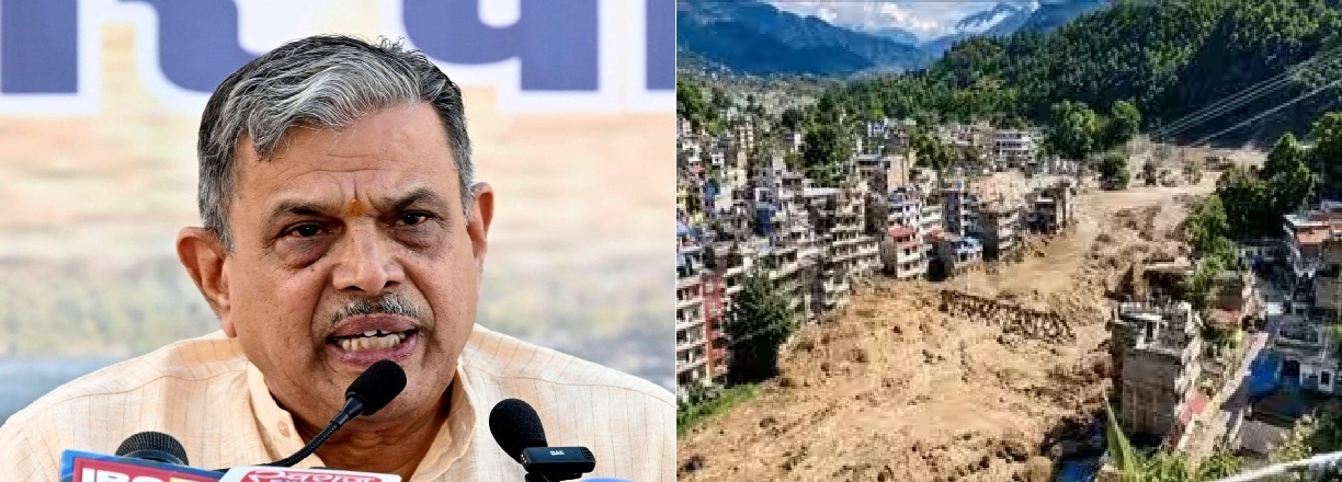 RSS Sarkaryawah Dattatreya Hosabale ji on Nepal Flood