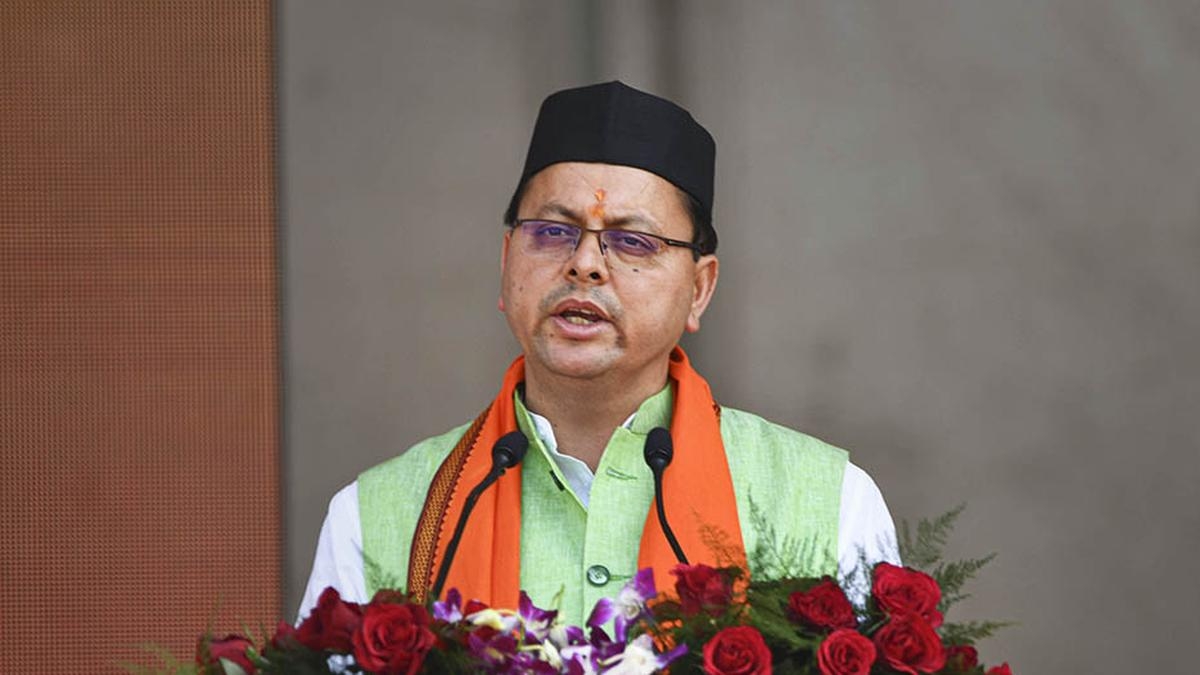 CM Pushkar Singh Dhami