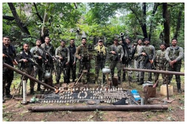 Security Forces Bust Naxal