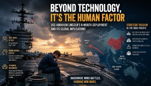 USS Abraham Lincoln Crisis, Demoralization of American Sailors, and Lessons for India