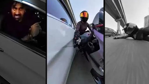 woman biker 