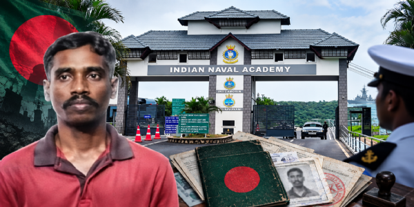 Infiltration at Keralam Naval Academy? Illegal Bangladeshi migrant arrested with fake aadhaar in Kannur