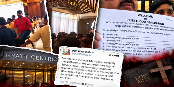 NB EXCLUSIVE: Delhi Police saving Christian Missionaries? Clean cheat in Hyatt case without any investigation