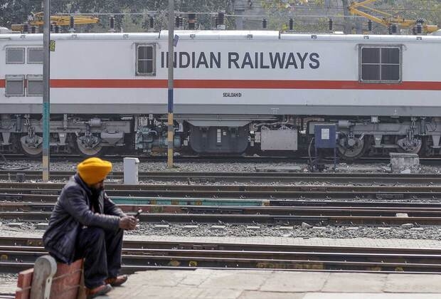 Indian railway image 