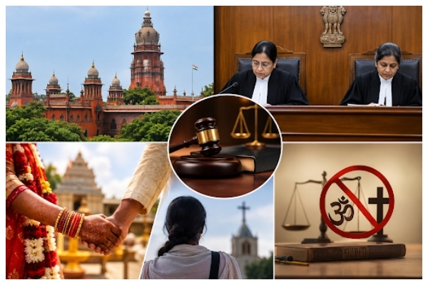 Madras HC: Christian Woman 